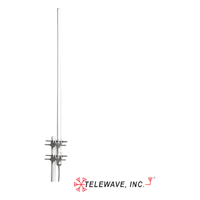 Antena Base Fibra de Vidrio / 440-470 MHz / 10 dBd / 6.1 m (20 ft) / 500 W / N Hembra