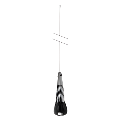 Antena Móvil VHF/UHF / Rango 150-512 MHz / Ganancia Unitaria / 150 W / 41 cm / Ajustable en Campo