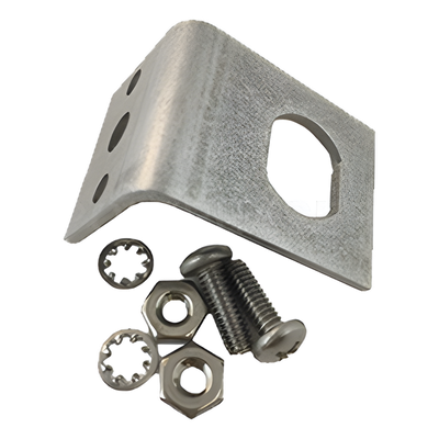 Kit Adaptador Brida a Mamparo / Conector Tipo N / Acero Inoxidable / 1.50' (38.1mm) x 0.94' (23.88mm) / Espesor 0.38' (9.65mm) / Tolerancia ±1/32'