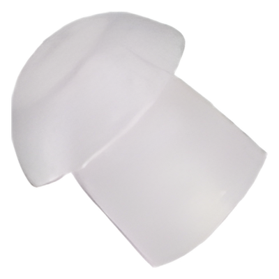 Inserto de Oído / Goma Flexible / Transparente / Paquete de 10 Piezas / Bajo Perfil / Ergonómico