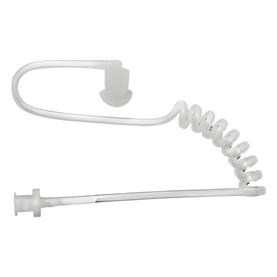 Tubo Acústico de Desconexión Rápida / Transparente / Con Insertos de Oído Ergonómicos / Material Hipoalergénico / Paquete Individual Estéril