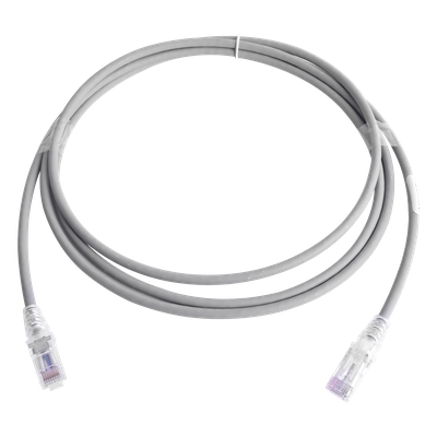 Patch Cord Cat6 UTP / CM/LS0H / 2.13 m (7 ft) / Gris / Versión Bulk
