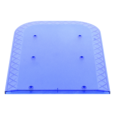 Domo lateral de reemplazo / Policarbonato / Compatible X67A / Color azul / Sin herramientas