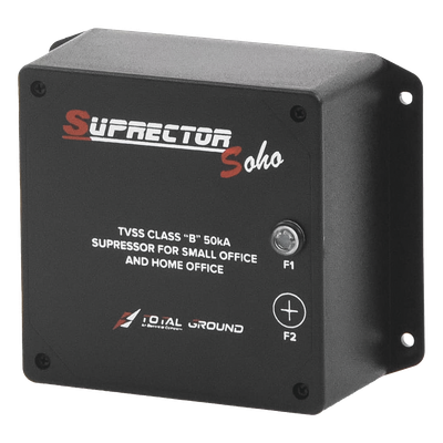 Supresor de Transientes Clase B / 1 Fase 3 Hilos / 127 Vca / 50 kA / IP64 / Diseño Interior Compacto