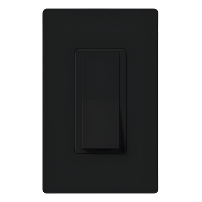 Interruptor de Pared / Paleta Unipolar / 15 A / 120/277 V / Control de Iluminación y Motores / Acabado Brillante