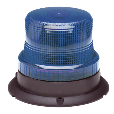 Mini Burbuja LED / 3 LEDs Ultra Brillantes / 12-80 VCC / Destello 75 FPM / SAE J845 Clase III / Policarbonato Resistente a Impactos / 5.1" x 3.9"