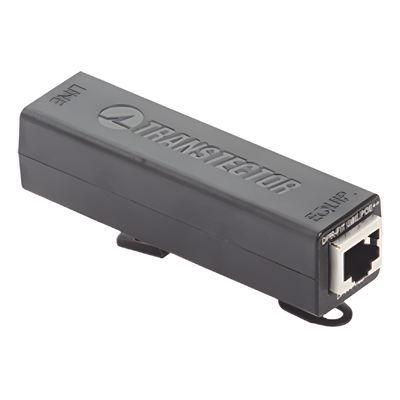 Protector PoE++ Interior / Tecnología Híbrida SASD-GDT / 100W / RJ45 Blindado / Respuesta <5ns / -40 a 75°C / Montaje Rack DIN