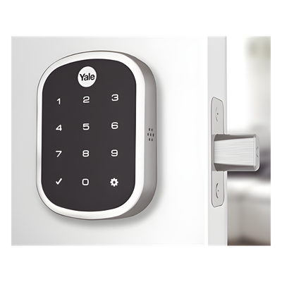 Cerradura electrónica / Teclado PIN / Semi-embutir tubular / Backset 60-70 mm / Puertas 35-57 mm (1.38-2.24 in) / Grado 2 ANSI/BHMA / Z-Wave / HomeKit