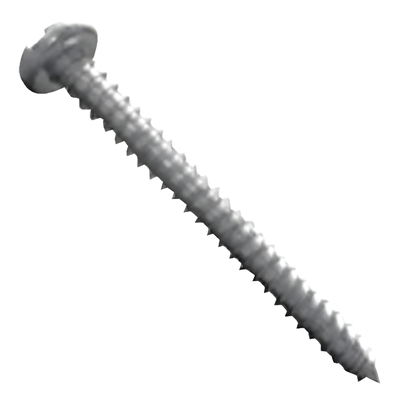 Tornillo de Fijación / 8 mm x 1" / Autorroscante / Cabeza Mixta / Acero Galvanizado / 1000 Piezas