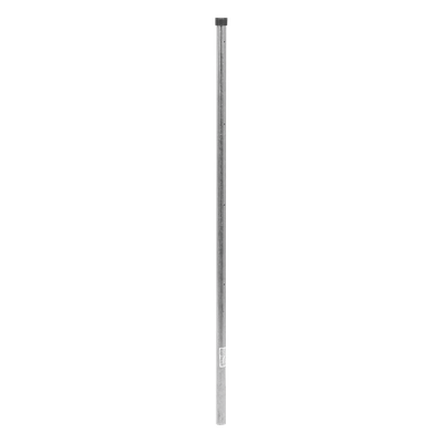 Poste de Esquina para Cerca Electrificada / Tubo Galvanizado 1" Calibre 18 / Altura 1 m (3.3 ft) / 5 Perforaciones para Aisladores