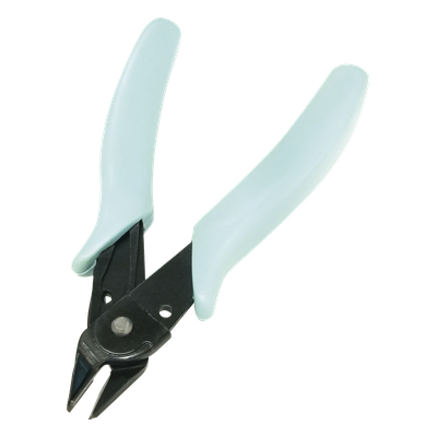Pinza de Corte Micro / 5" (125 mm) / Corte al Ras 10 mm / Acero al Carbono / Mango PVC Ergonómico / Uso Electrónico