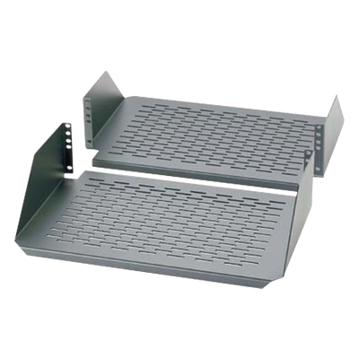 Charola para Rack 19in / Ventilada / 3UR / 136 kg (300 lbs) / Aluminio / 635 mm (25.0') de Profundidad