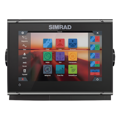 Pantalla Multifunción Náutica / 7 Pulgadas Táctil Solar / GPS 10 Hz / Sonar CHIRP 3 en 1 / Wi-Fi Bluetooth / NMEA 2000 / IPX7