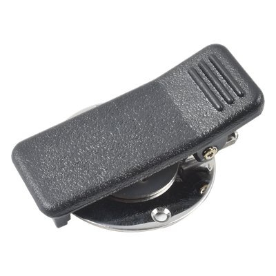 Clip de Cinturón para Micrófono Remoto / Compatible TX9, SPM-2100/2200/4200 / Metal y Plástico / Negro
