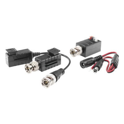 Kit de Transceptores de Video / Alcance 320 m (1049.9 ft) / HD-TVI/CVI/AHD/CVBS / Cat 5e/6 / Protección contra Sobretensión / Inmunidad 60 dB
