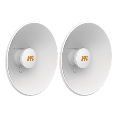 Par de Antenas Modulares / Dual Slant / 4.9 - 6.4 GHz / 20 dBi / Apertura 45° / 27 cm (10.63 in) / Para Radio C5x