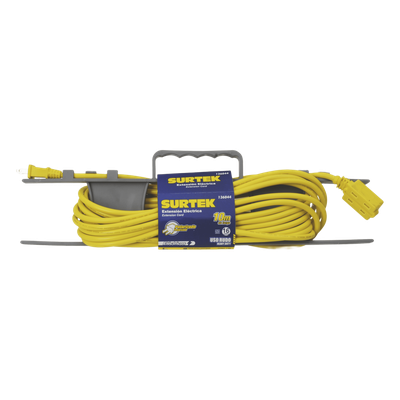 Extensión Eléctrica de Uso Rudo / 6 m (19.7 ft) / 127 VCA / 10 A / Calibre 16 AWG / Doble Aislamiento