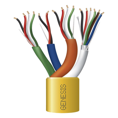 Cable Compuesto para Control de Acceso / 305 m (1000 ft) / 6x22 AWG + 4x18 AWG + 6x22 AWG / CMR CL3R FT4 / Intemperie