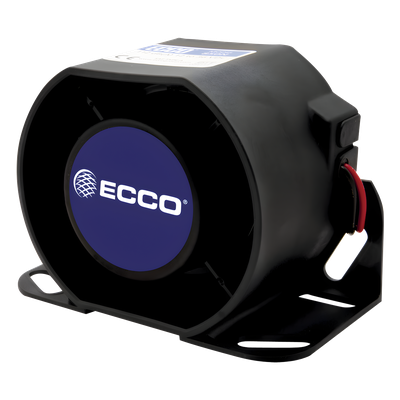 Alarma de Reversa Vehicular / 112 dB(A) / 12-36 VDC / Carcasa de Acero / Sellado Epoxi / 5.7" de Ancho
