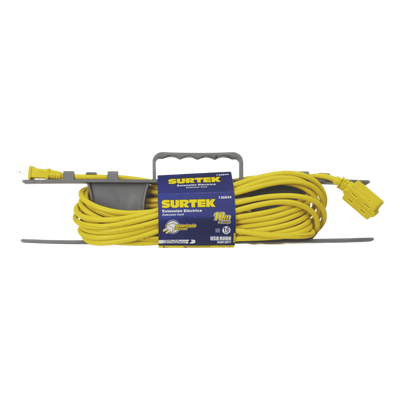Extensión Eléctrica de Uso Rudo / 4 m (13.1 ft) / 127 VCA / 10 A / Calibre 16 AWG / Doble Aislamiento