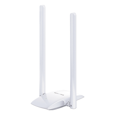 Adaptador Wi-Fi USB / 300 Mbps / 2.4 GHz / 2 Antenas 5 dBi / Micro USB 2.0