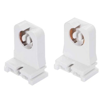 Portalámpara / Base G13 Bipin / 600V / 660W / Baquelita / 2 Unidades