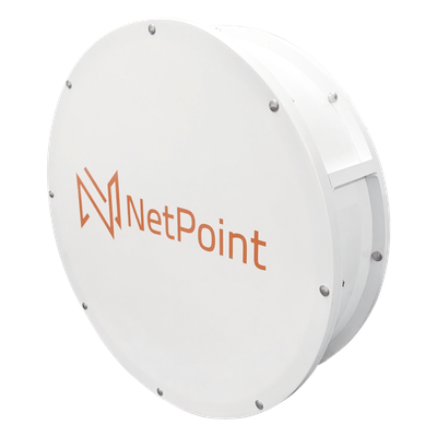 Blindaje Aislante para Antena / Diámetro 100 cm / Ganancia +1 a 2 dB / Radomo de Poliestireno / Reducción de Lóbulos Laterales / Protección Climática
