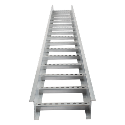 Escalera Portacables / Perfil Z / Peralte 3 1/4" / Ancho 6" / Paso 9" / 3.66 m (12 ft) / Capacidad 137 Cables