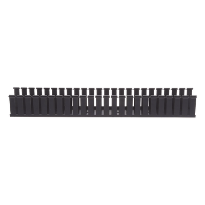 Canaleta Ranurada / 3.25" Ancho / 3.12" Alto / 6 pies Largo / PVC sin Plomo / Base Tipo G