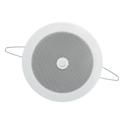 Altavoz de Techo / 4" / 3-6W @ 100V / 70V/100V / Frente Metálico / Resistente a Humedad