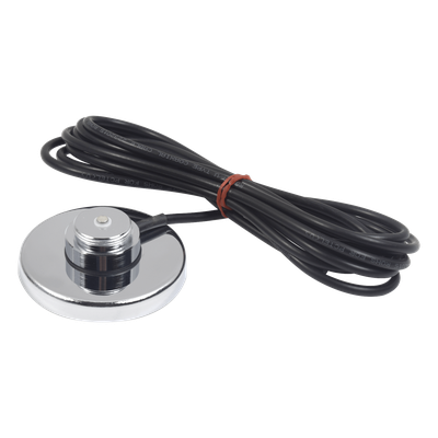 Montaje Magnético para Antena / 3/4" NMO / Cable RG58U 3.5 m (11.5 ft) / Sin Conector / Diseño Compacto