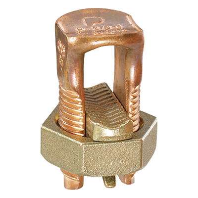 Conector Mecánico de Puesta a Tierra / Cobre Electrolítico / Calibre 4 a 1/0 AWG / 3 Cables Simultáneos / UL467 / UL486 / CSA