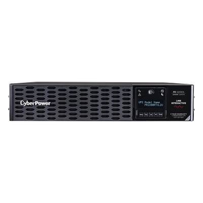 UPS Línea Interactiva / 2200 VA / 2200 W / Factor de Potencia 1.0 / Onda Senoidal Pura / 8 Tomas NEMA 5-20R / Torre o Rack 2 UR