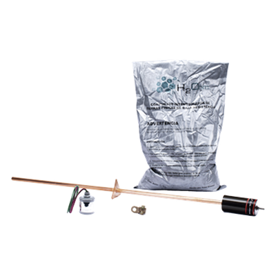 Kit de Protección a Tierra DC / Supresor de Picos 5 ns / Sistemas Fotovoltaicos Aislados / Varistor Óxido de Silicio / Instalación en Controlador o Térmica