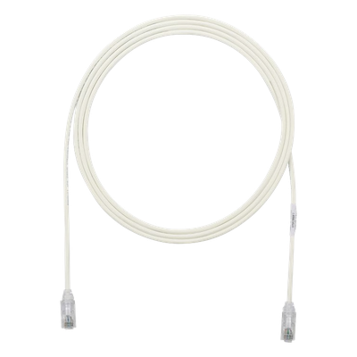Cable de Parcheo Cat6 UTP / 28AWG Diámetro Reducido / 1.52 m (5 Pies) / PoE++ / LSZH-CM / Blanco Mate