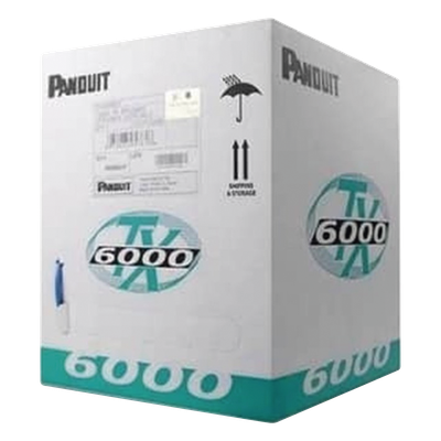 Cable UTP / Cat 6 Mejorado / 23 AWG / 305 m (1000 ft) / 4 Pares / PVC CM / Reelex