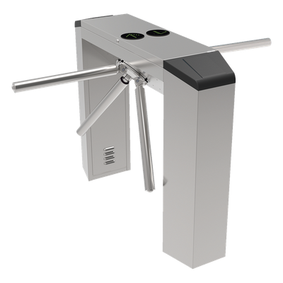 Torniquete Industrial / Acero Inoxidable / Bidireccional / 1200x280x980mm / 550mm Ancho Pasaje / 5,000,000 Ciclos / 3.9x0.9x3.2 pies