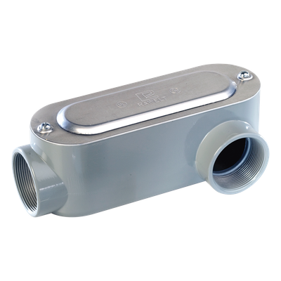 Condulet Tipo LL / 1" (25.4 mm) / Aluminio Diecast / NPT / Volumen 185 cm³ / Hermético / UL 514A