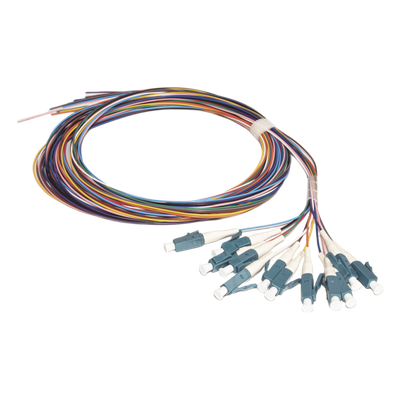 Kit de Pigtails / Monomodo G.657A2 / LC/UPC / 2 m (6.56 ft) / 0.9 mm / 12 Unidades