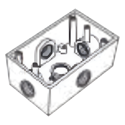 Caja Condulet FS / 1" (25.4 mm) / Cinco Bocas / Volumen 234.5 cm³ / A Prueba de Intemperie / Certificación UL-CSA