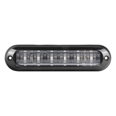 Luz Auxiliar Ultra Brillante / IP67 / 6 LEDs 3W / 12 Patrones / 142.6×36×14 mm / 0.47×0.12×0.05 ft