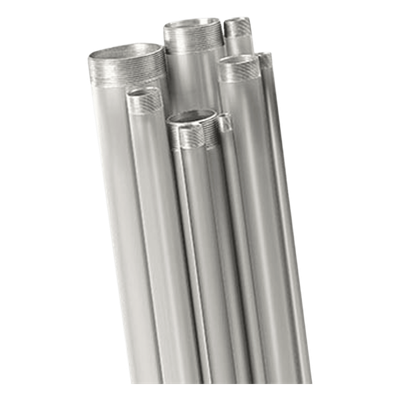 Tubo Conduit Rígido de Aluminio / 38.1 mm (1 1/2 pulgada) / Longitud 3.05 m (10 ft) / Sin Costura / UL-6A y ANSI C80.5
