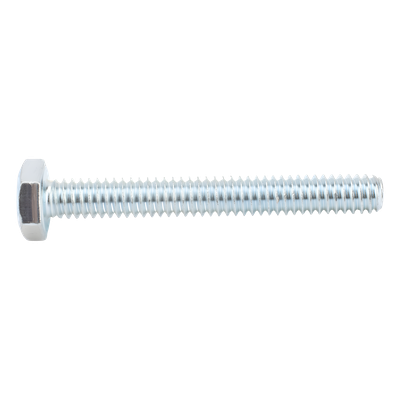 Tornillo Máquina / Grado 2 / 1/4" (6.4 mm) / 2" (50 mm) / Rosca Parcial / Galvanizado Electrolítico