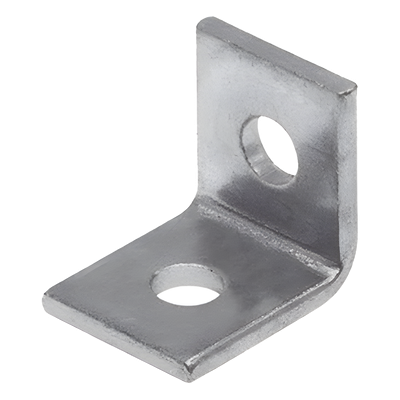 Ángulo de Sujeción / 5 x 5 cm (2" x 2") / 2 Perforaciones / Acero Pre-Galvanizado