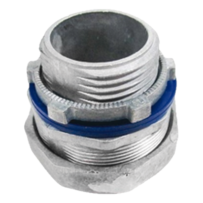 Conector Recto para Tubo Liquidtight / 1 1/4" (32 mm) / Acabado Bruñido Brillante / Certificación NEMA FB-1 y UL 514B