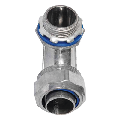 Conector Curvo para Tubo Liquidtight / 1" (25 mm) / Acabado Bruñido / UL 514B / NEMA FB-1