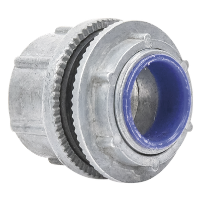 Conector Hub / Conduit Pared Gruesa 25 mm (1") / Hermeticidad NEMA 4/IP66 / Estriado para Continuidad de Tierra / 49.5 mm x 45 mm