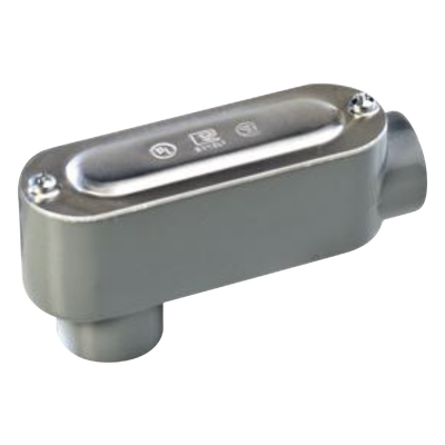 Caja de Registro Ovalada / Tipo LB / 1 1/4" (31.8 mm) / Aluminio Diecast / NPT / Hermética
