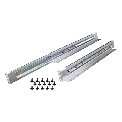 Kit de Rieles para Rack 4 Postes / Ajustable 469.9-736.6 mm (18.5-29 pulgadas) / Capacidad 104.78 kg / 1-3 UR