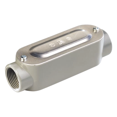 Caja de Conexión Ovalada / Tipo C / 1 1/4" (31.8 mm) / Aluminio Diecast / Hermética / UL 514A